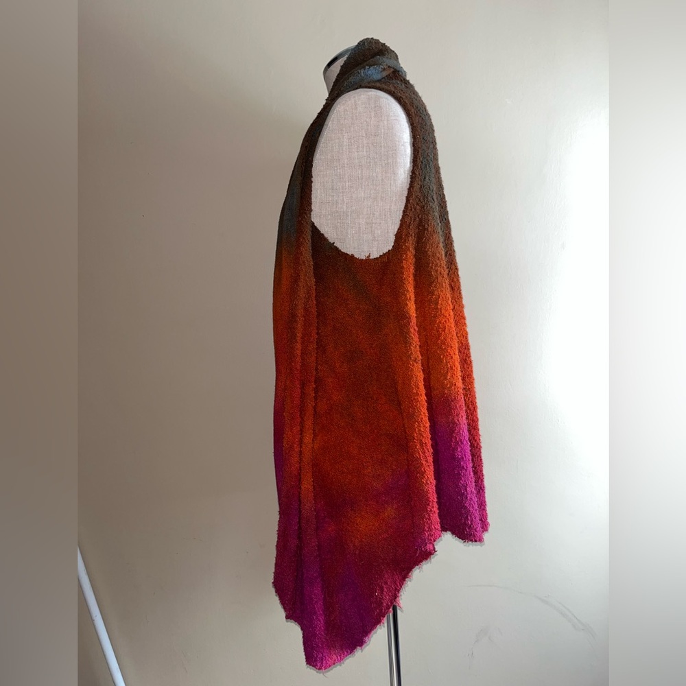 Art of Cloth Multicolor Gradient Women's Duster Sweater - Picture 3 of 4